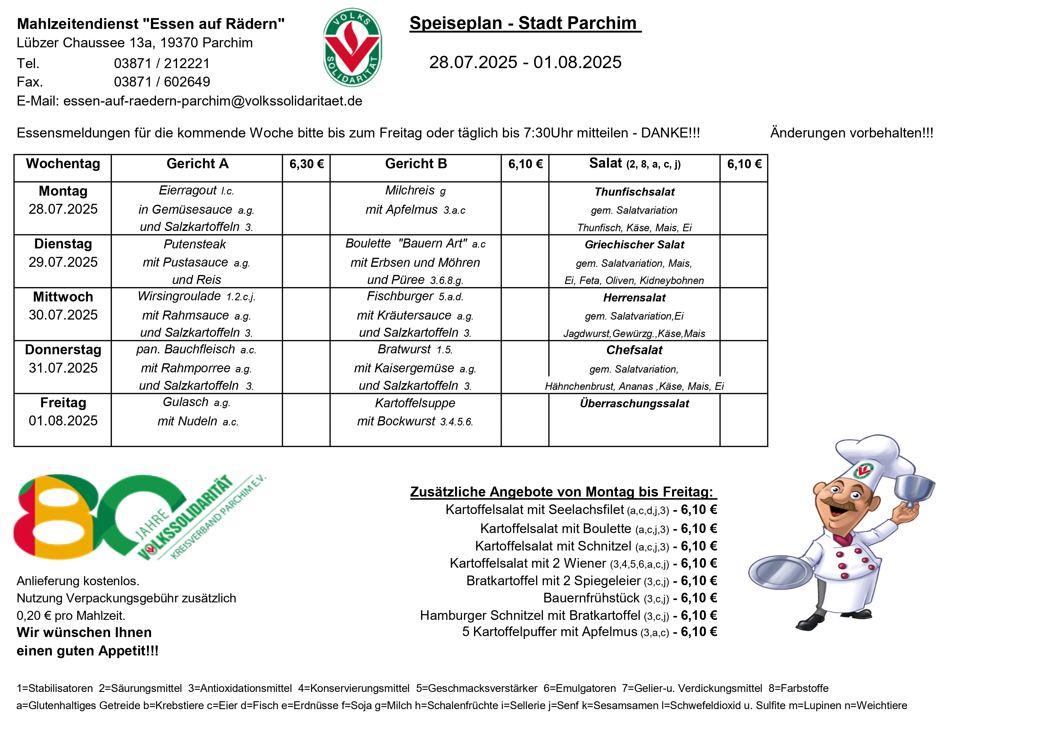 Essenplan