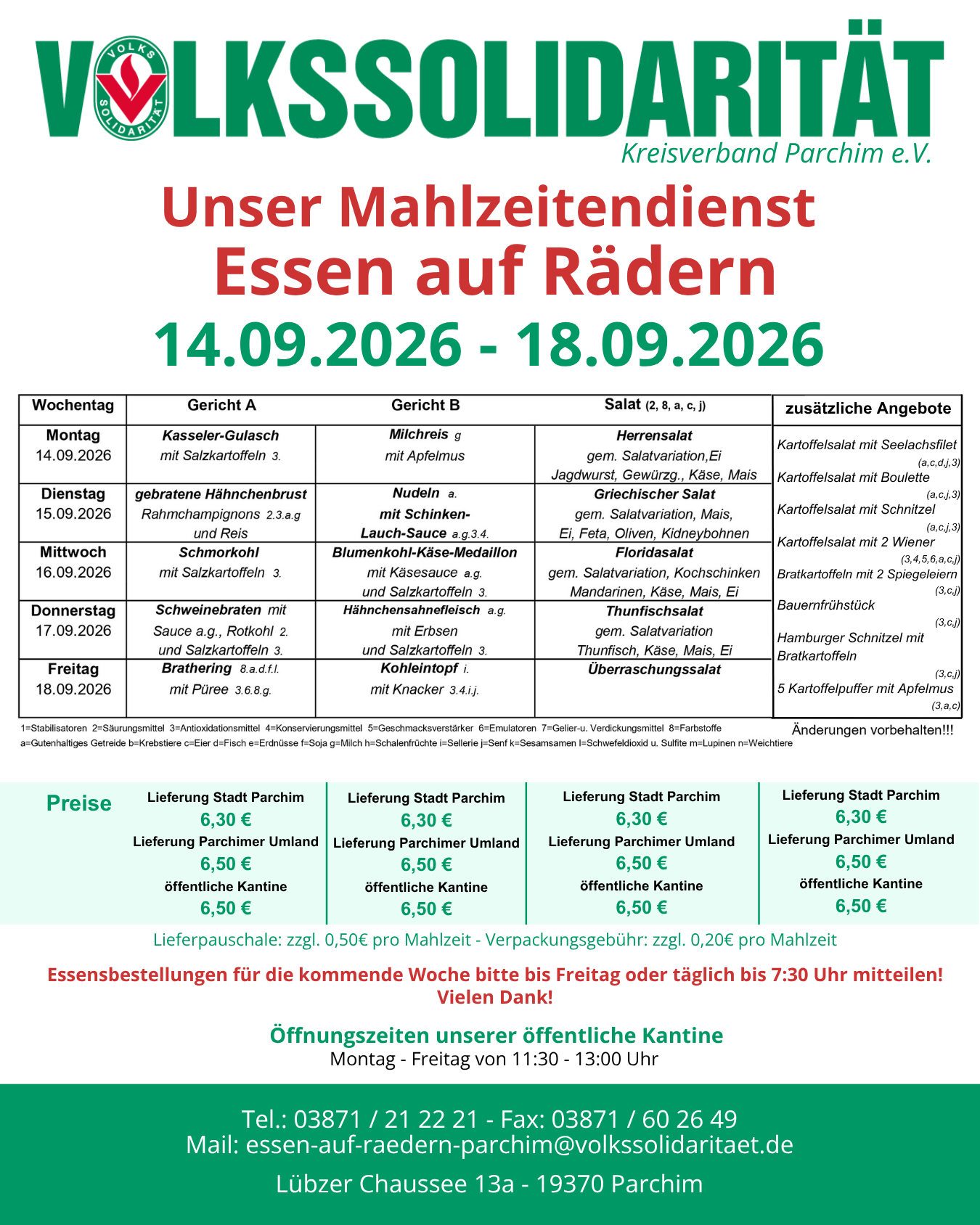 Essenplan