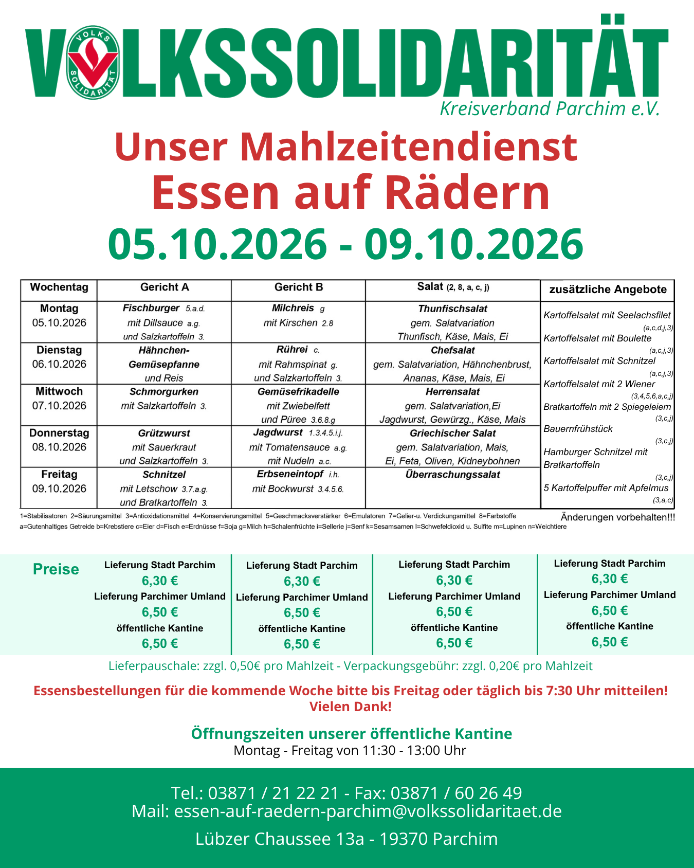 Essenplan