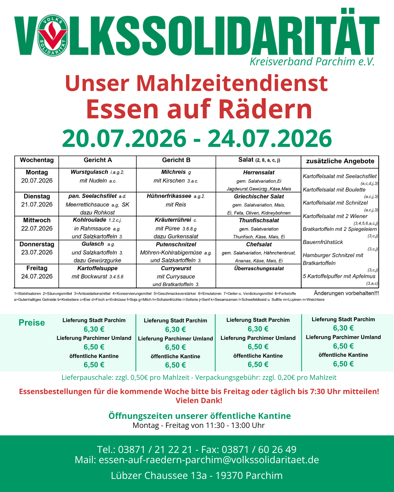 Essenplan