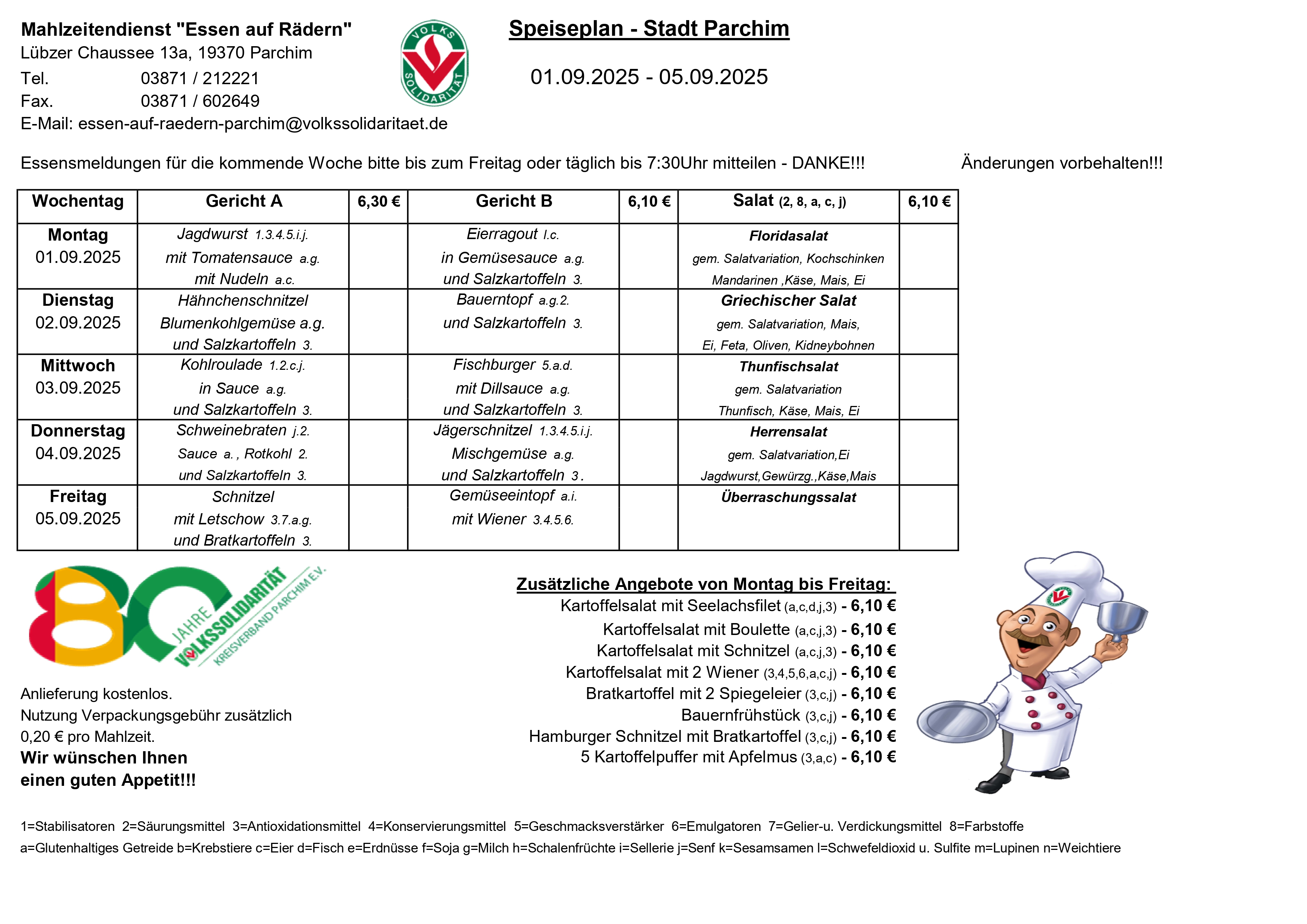 Essenplan