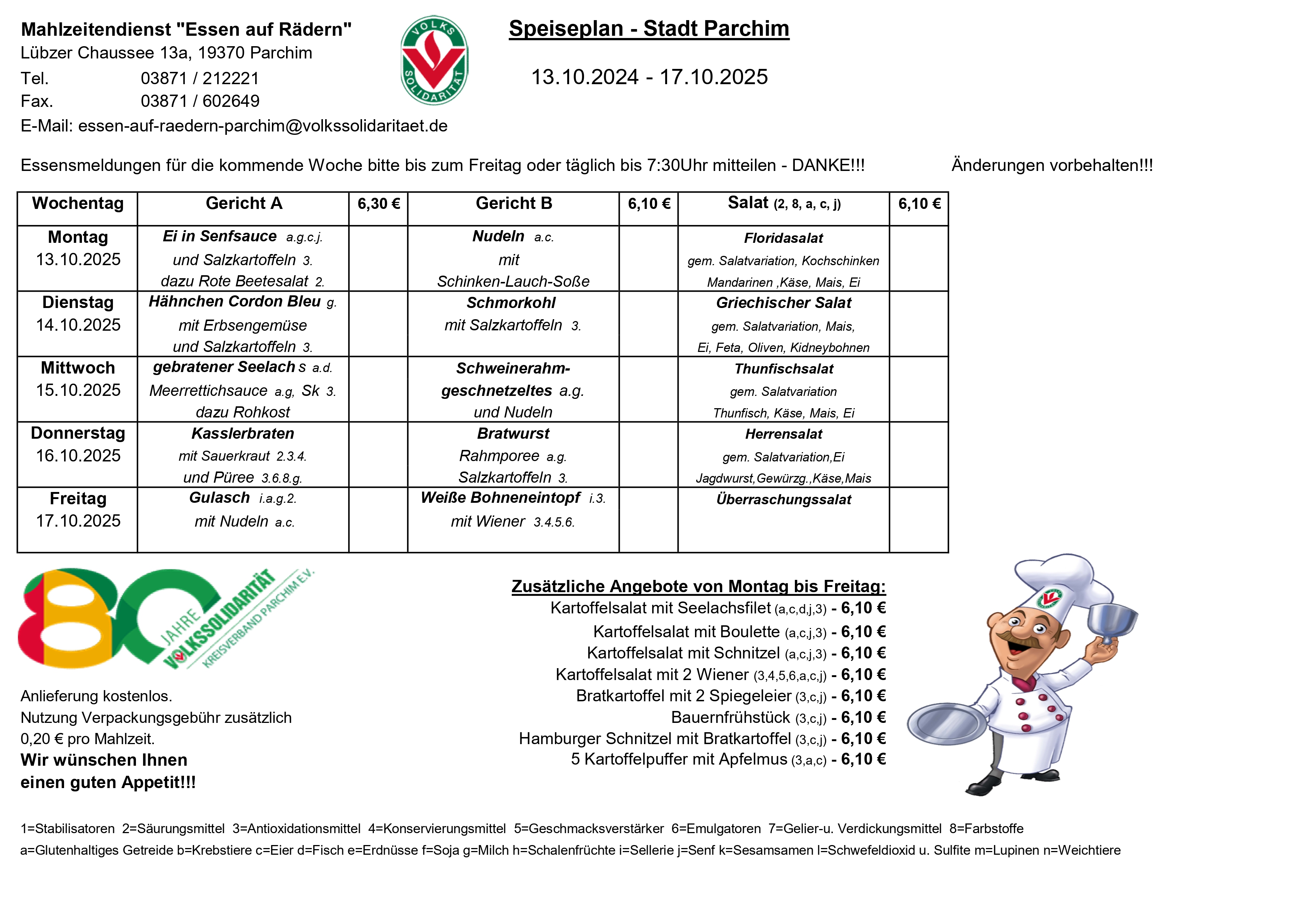 Essenplan