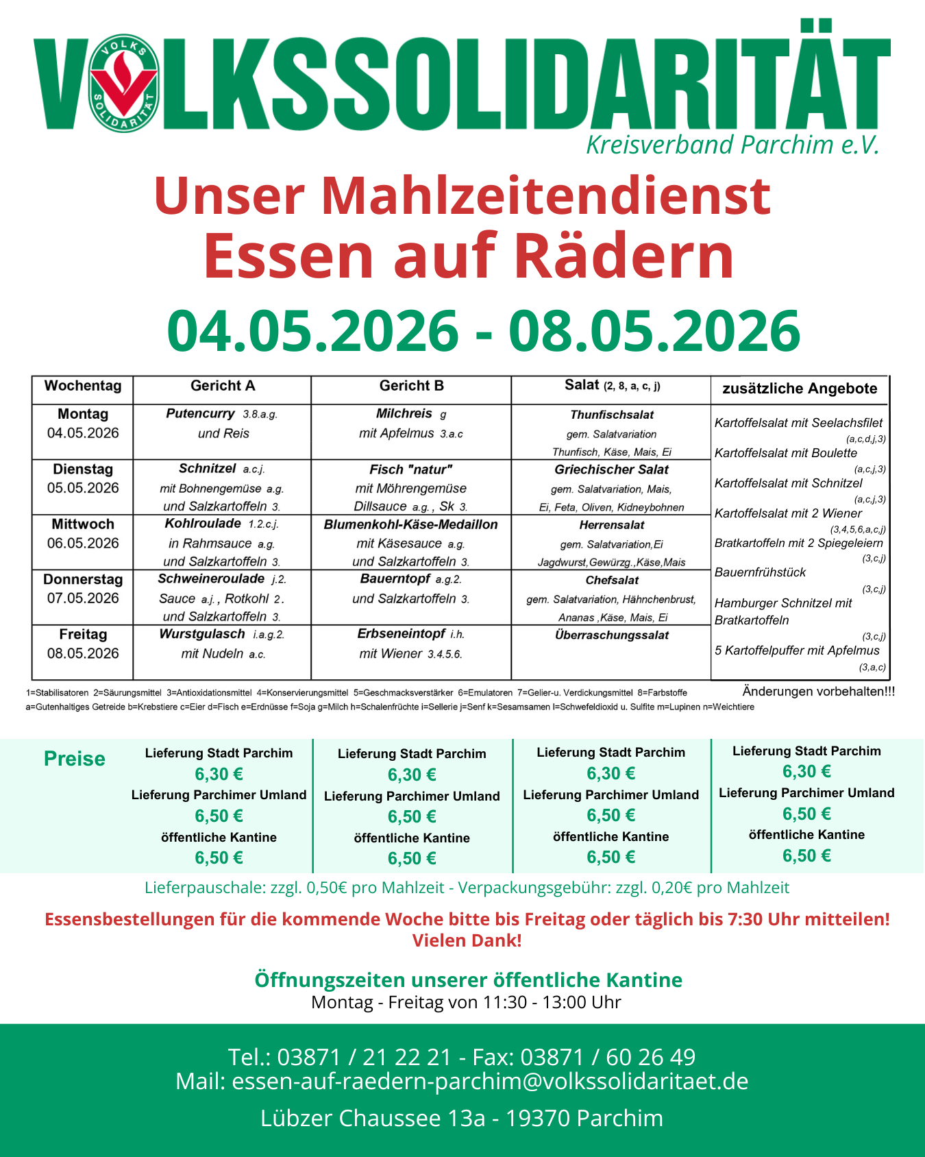 Essenplan