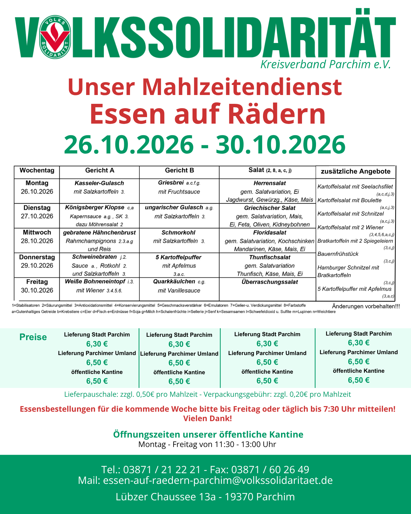 Essenplan