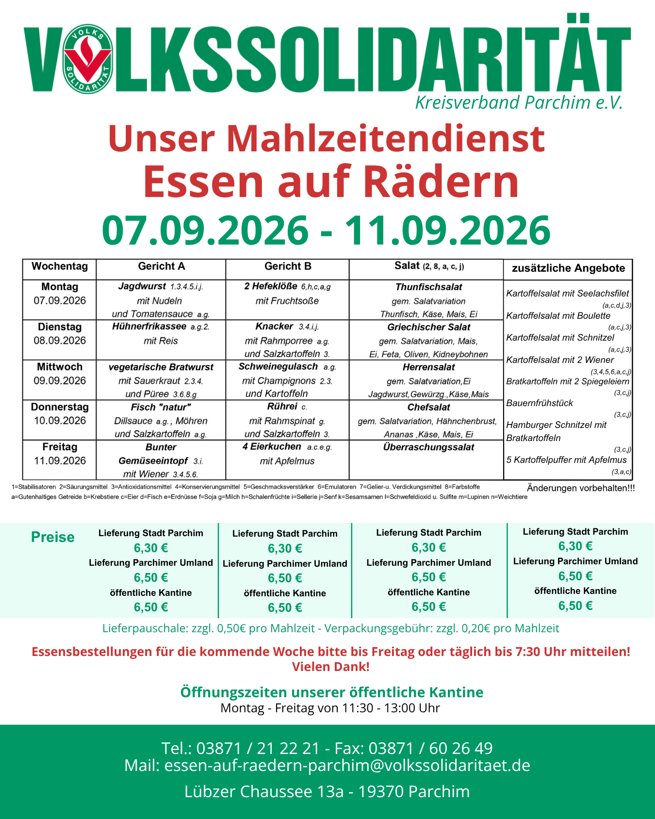 Essenplan