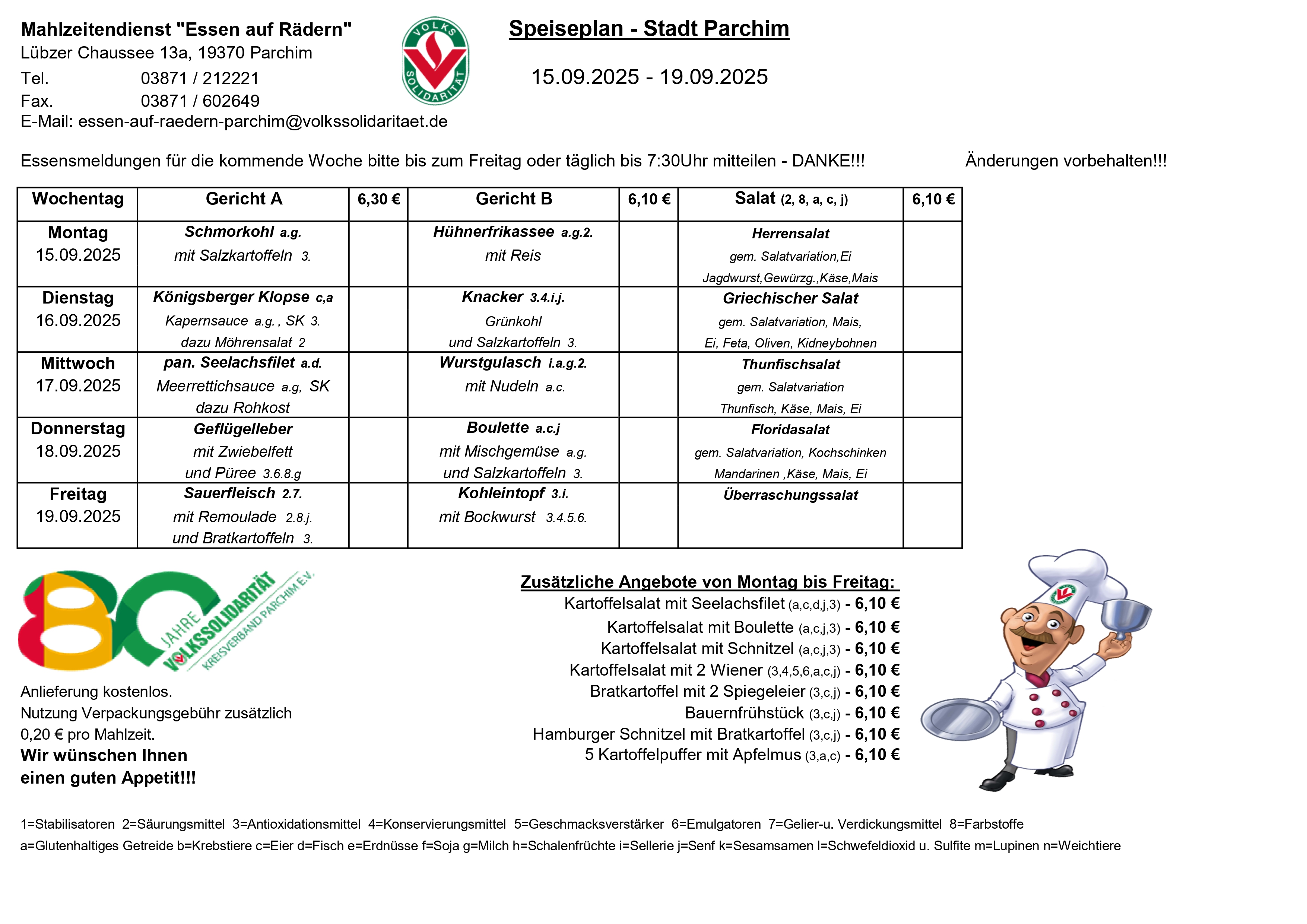 Essenplan