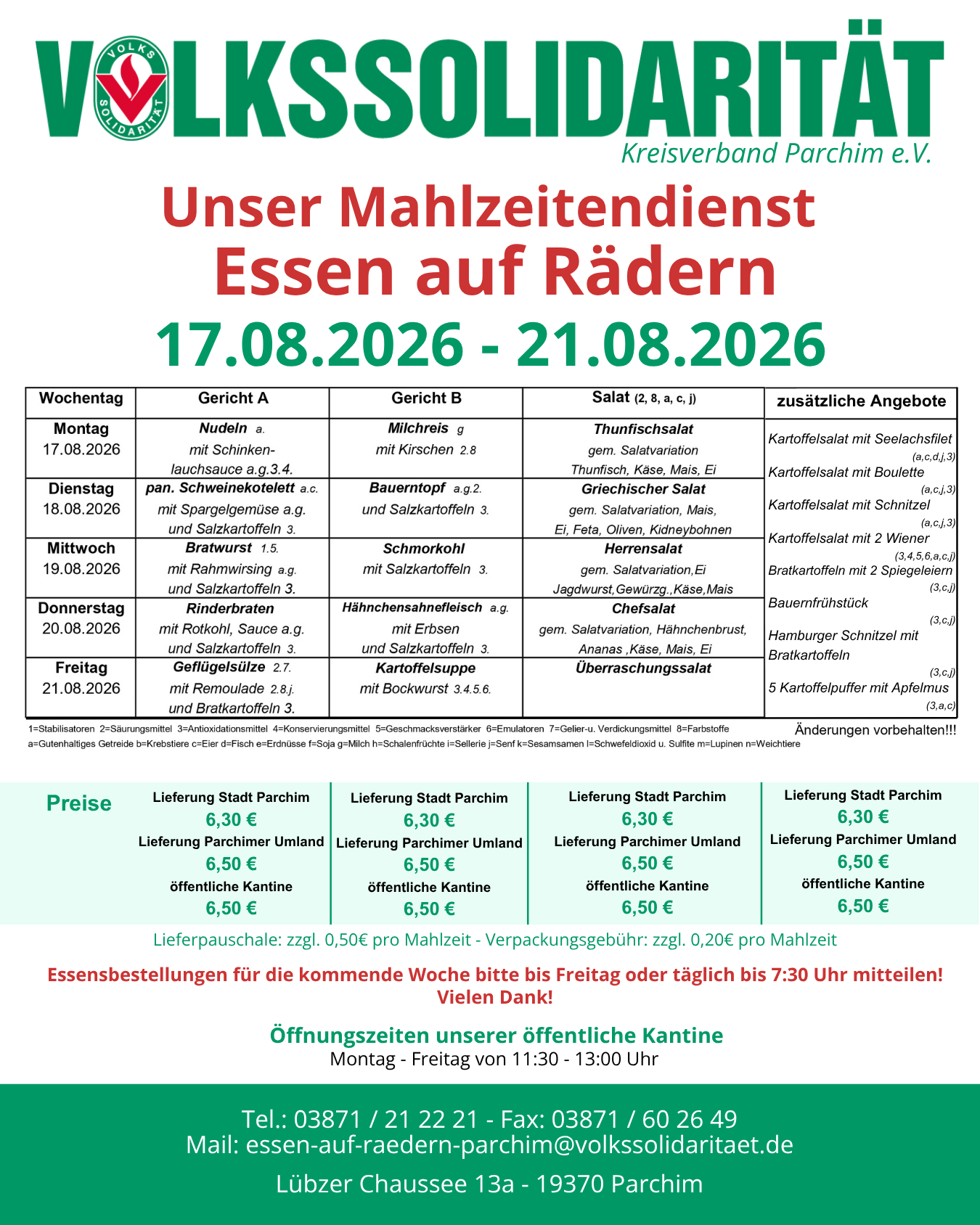 Essenplan
