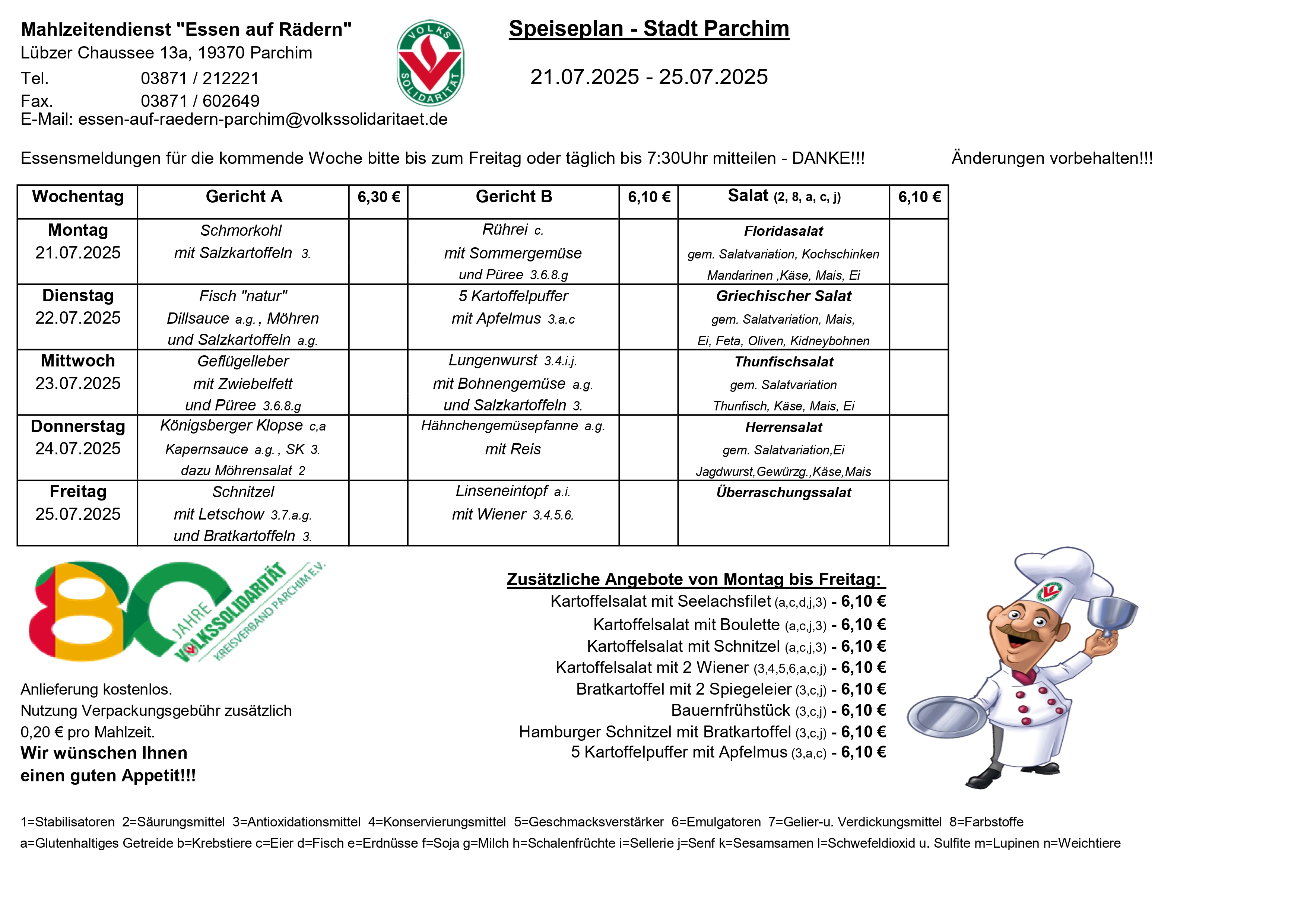 Essenplan